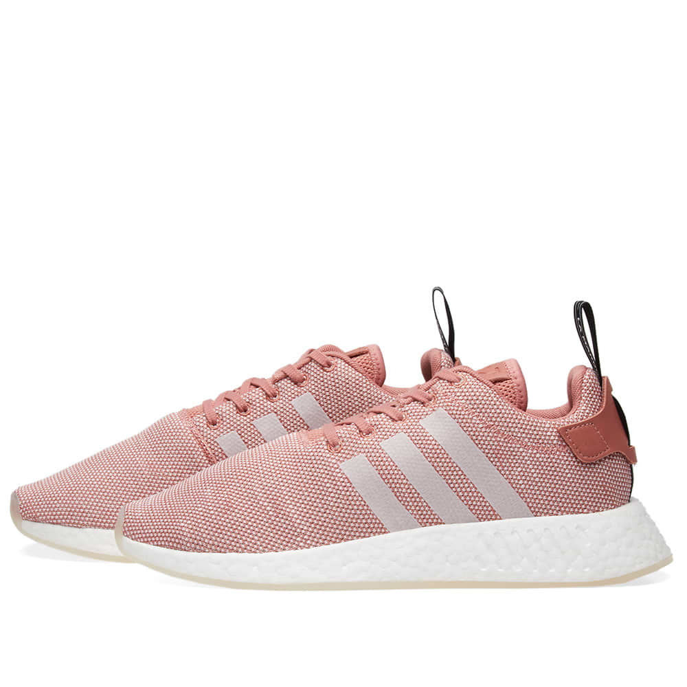 Adidas NMD_R2 W Ash Pink, Crystal & White | END.