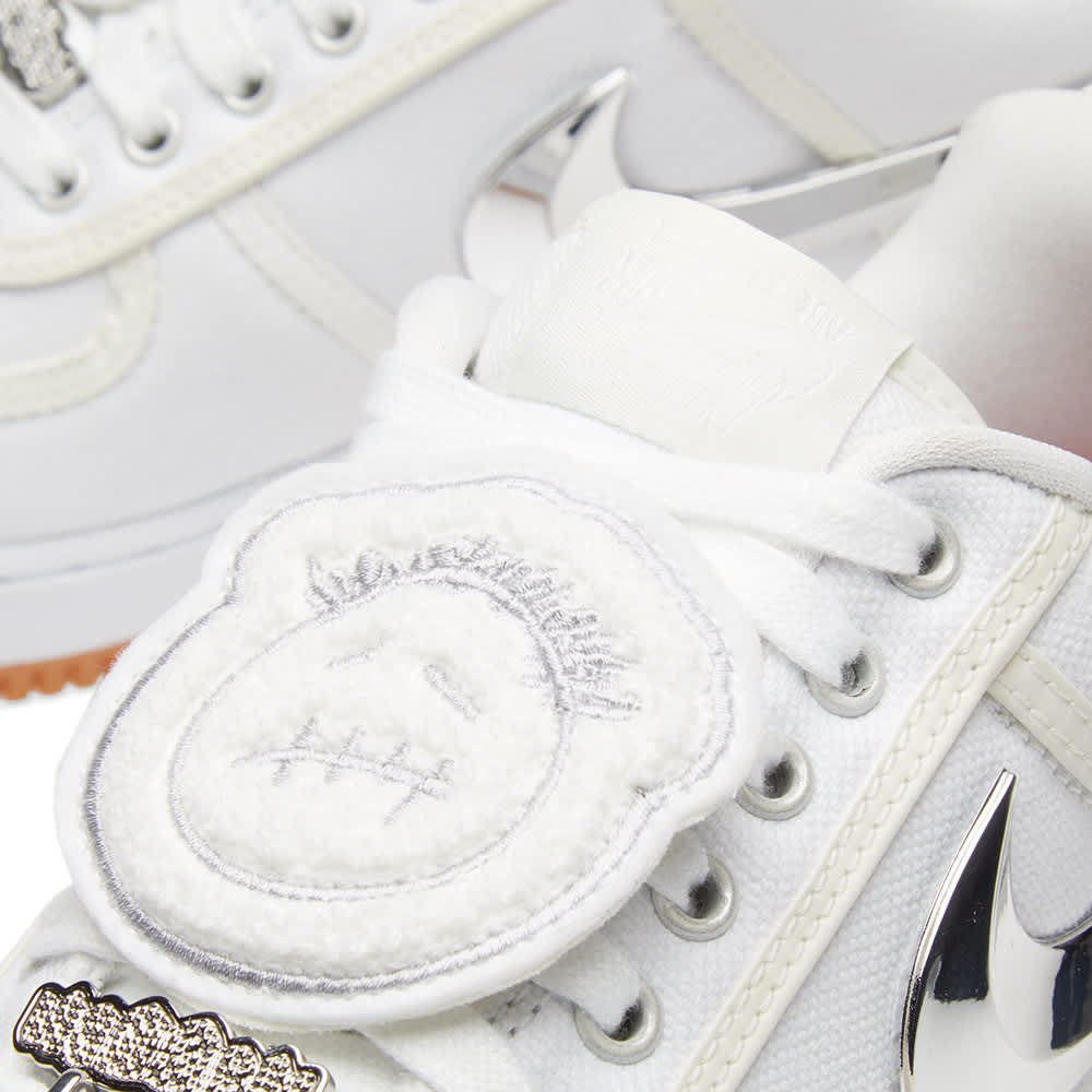 travis scott air force 1 white