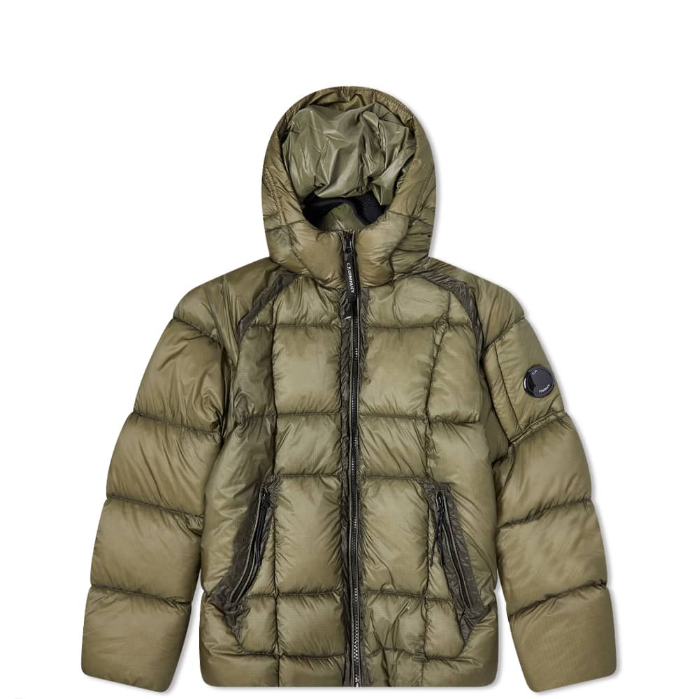 C.P. Company Undersixteen DD Shell Down Jacket Stone Grey | END.