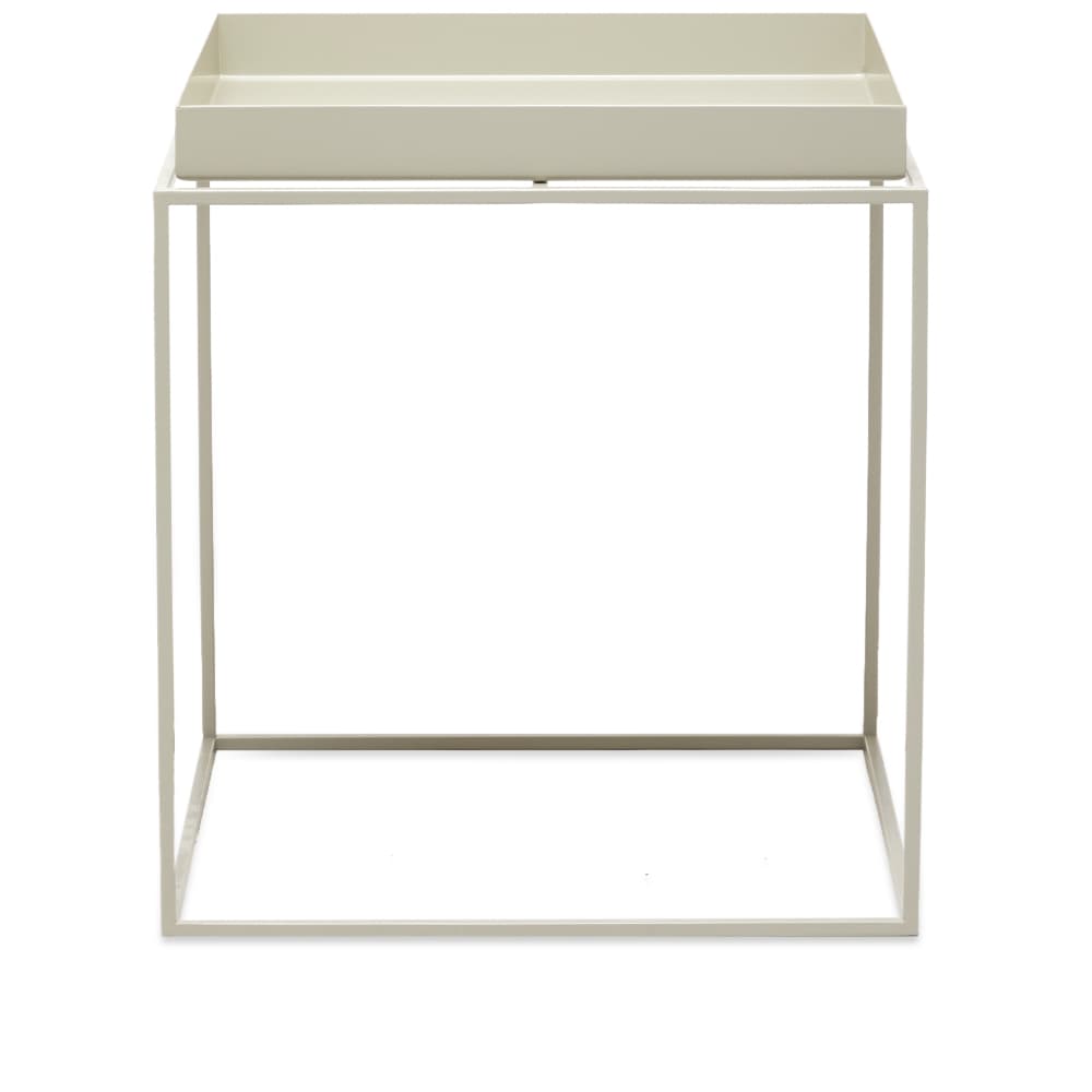 HAY Tray Side Table Medium Warm Grey END.