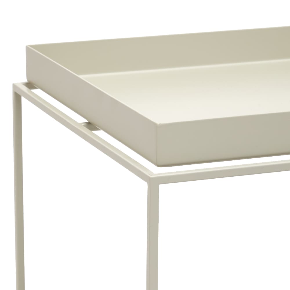 HAY Tray Side Table Medium Warm Grey END.