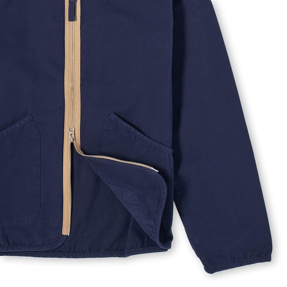 Universal Works Canvas Military Liner Jacket Navy END. (JP)