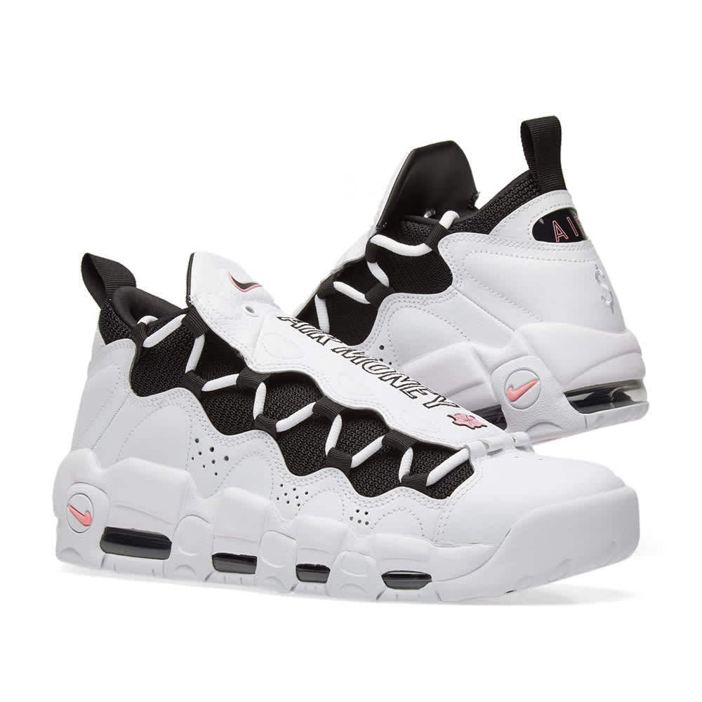 nike air money white and black