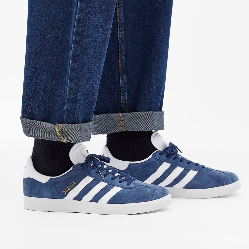 Adidas Gazelle Collegiate Navy White End Adidas Gazelle Collegiate Navy White End