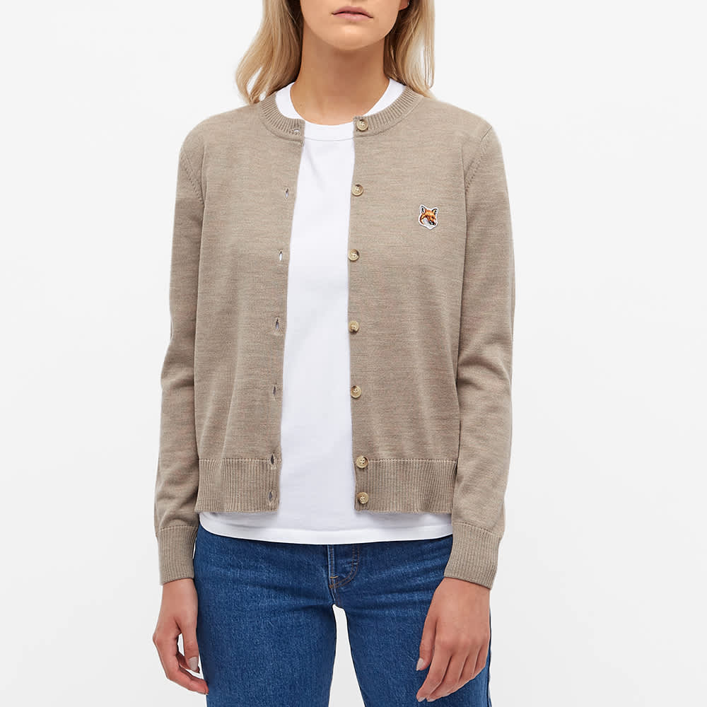 maison kitsune women's cardigan