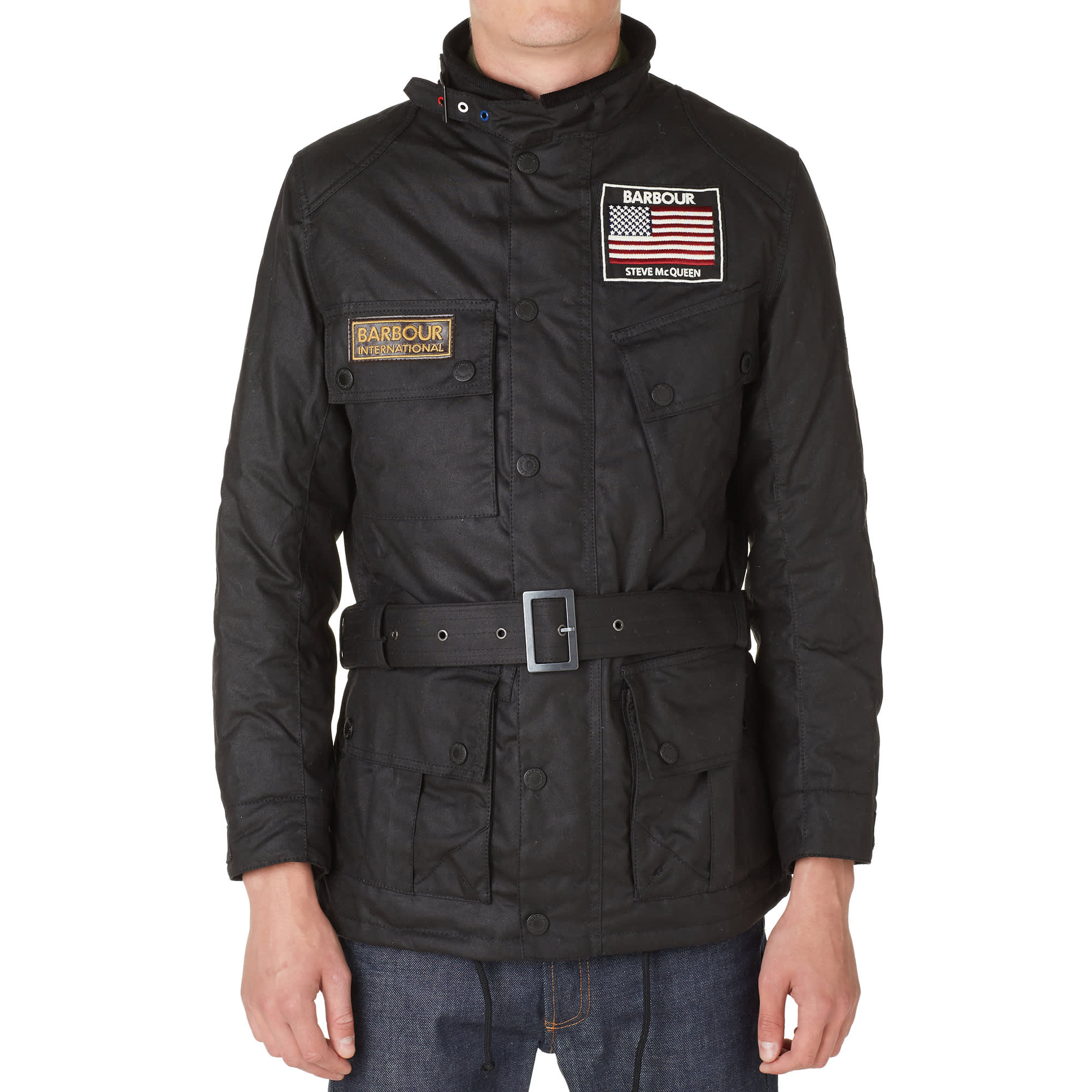 Barbour Steve McQueen Cincinnati Jacket Black END. (US)