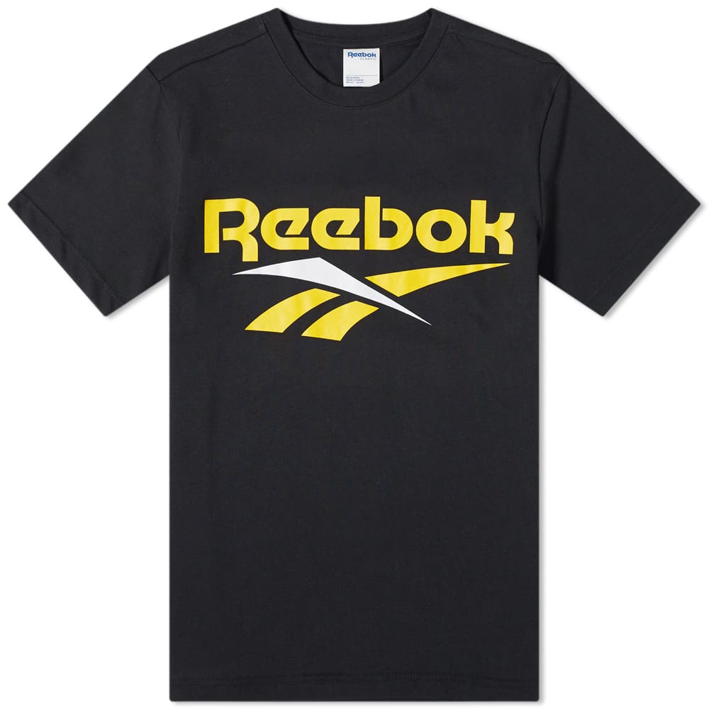 reebok yellow t shirt