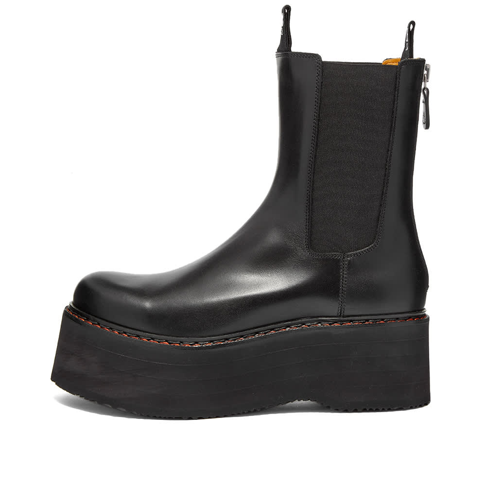 R13 Double Stack Chelsea Boot Black END.