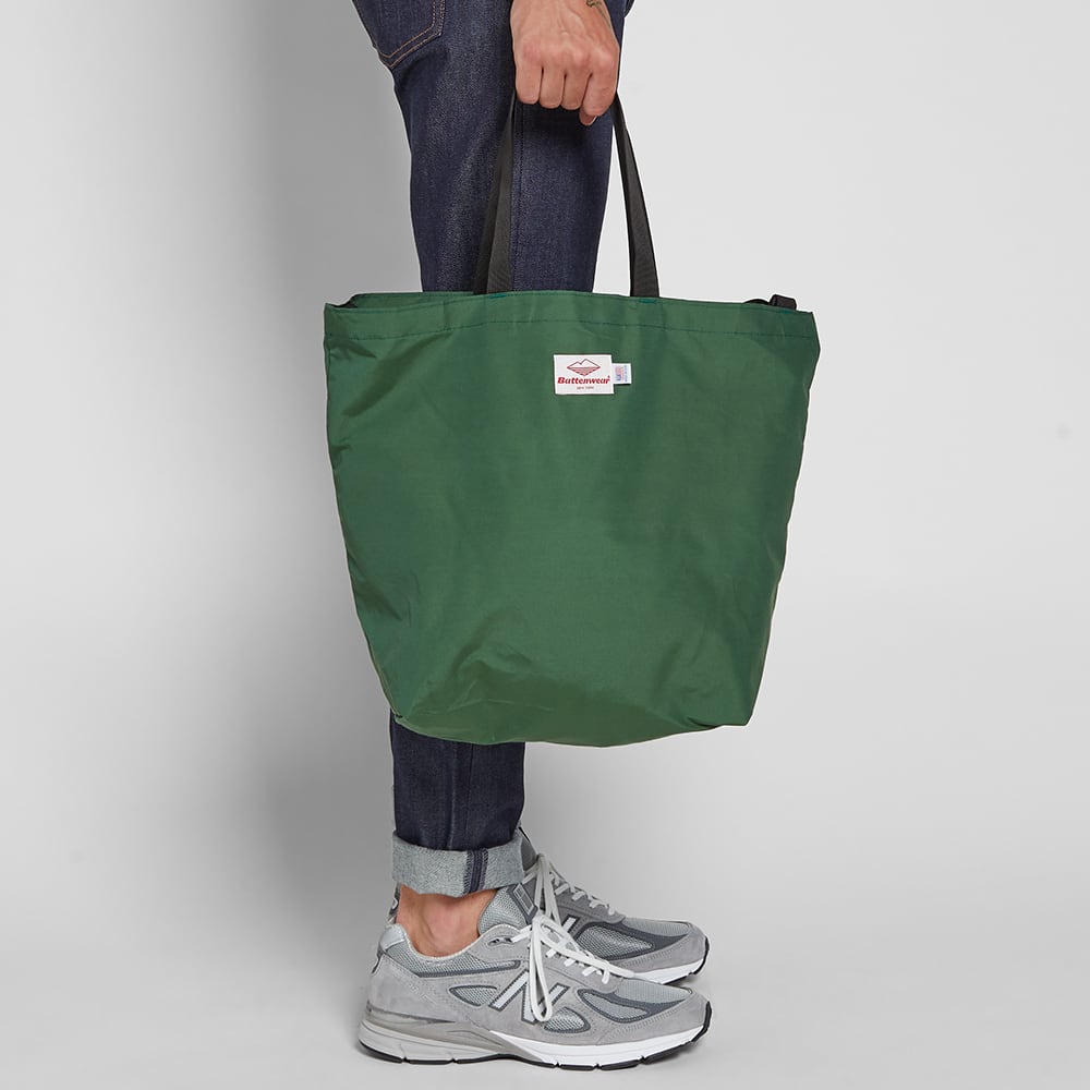 Battenwear Packable Tote Bag Green END.
