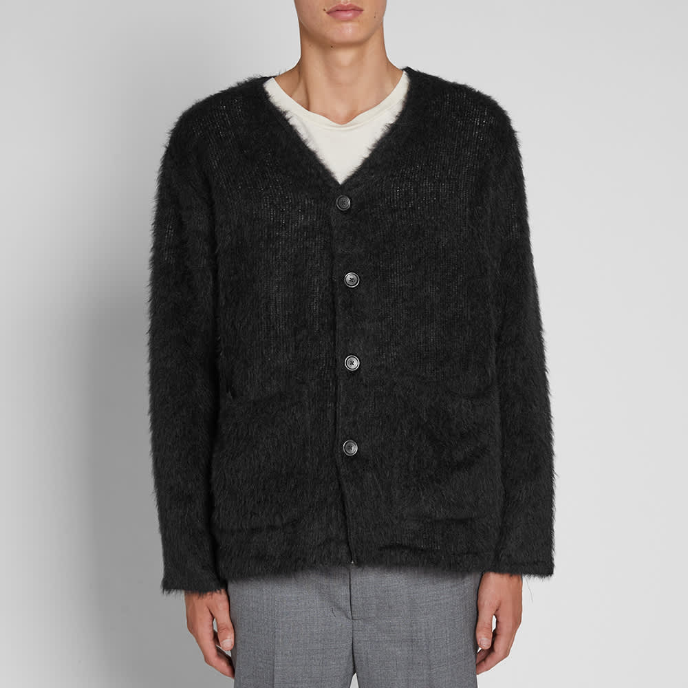 Our Legacy Mohair Cardigan Mohair Black END. (UK)
