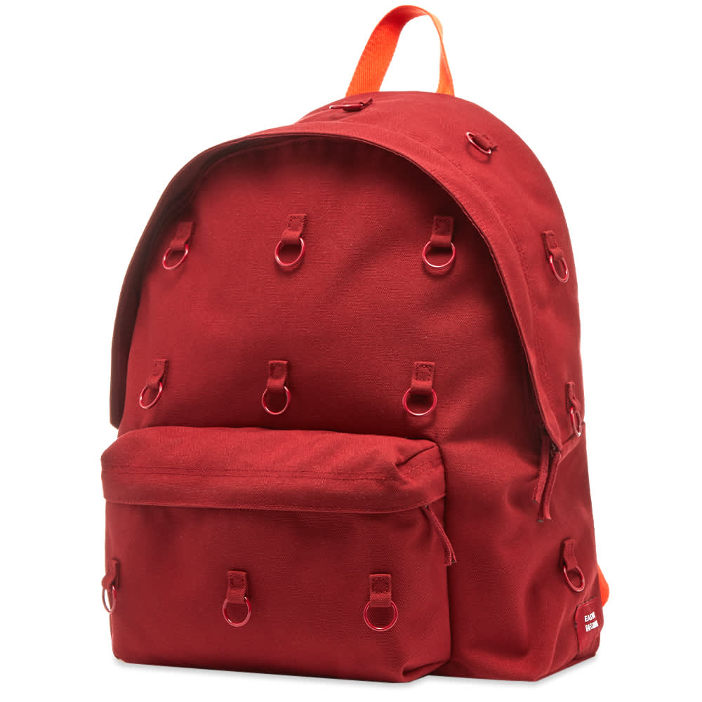 Eastpak x Raf Simons Padded Loop Backpack Burgundy & Orange END.