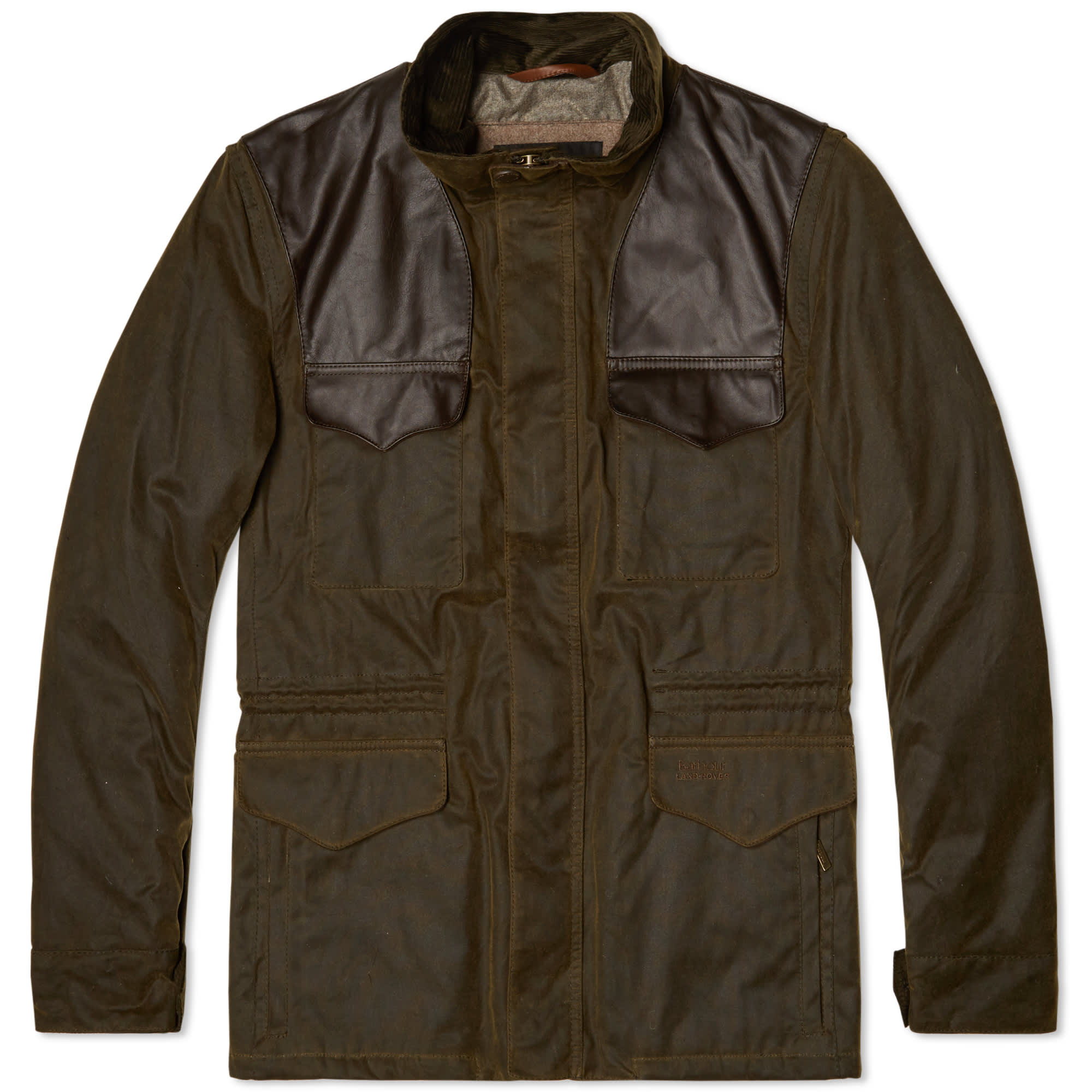Barbour x Land Rover Traveller Wax Jacket Olive END. (IT)