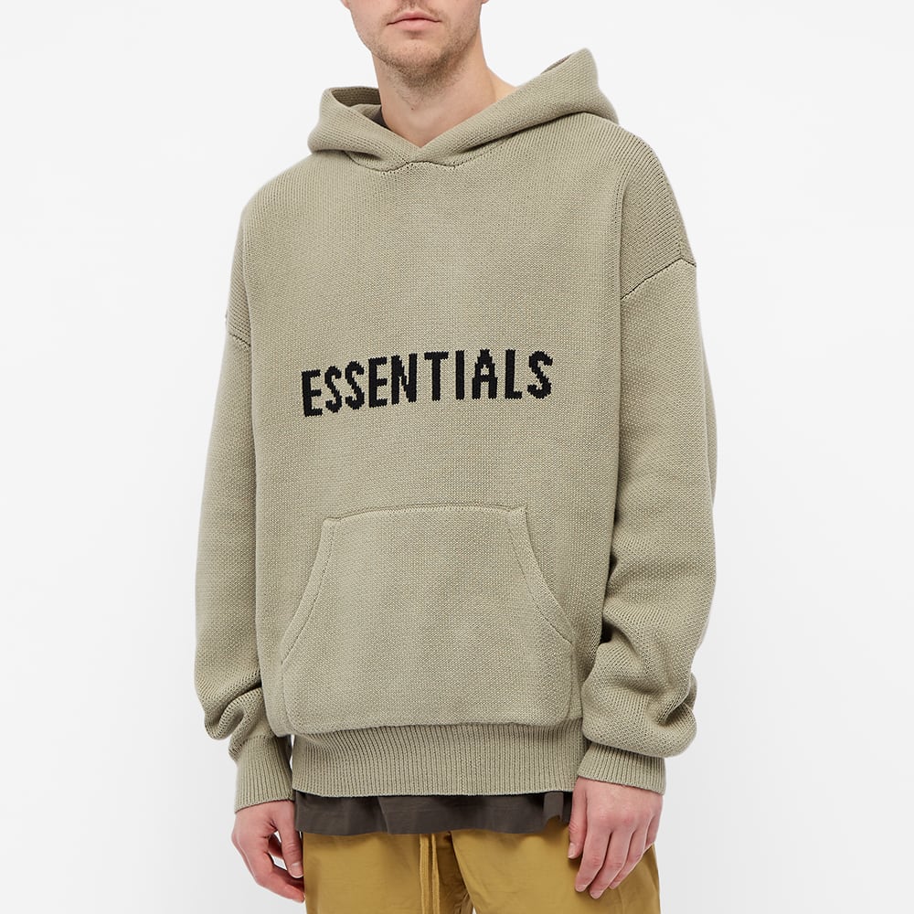 正規品 ESSENTIALS KNIT SWEATER Fear Of God Essentials Knit Sweater 兩色Color：Linen（XXS/