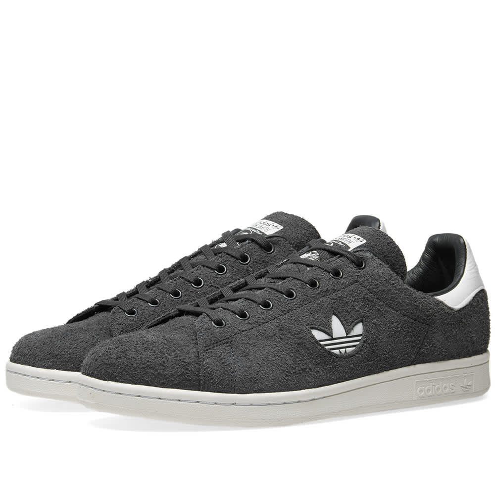 Adidas Stan Smith Premium Suede Carbon
