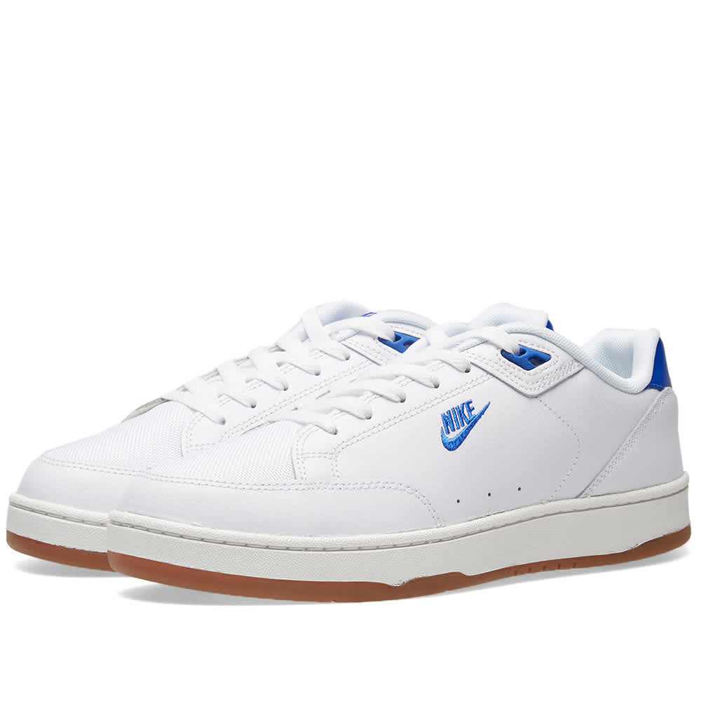 nike white grandstand ii trainers