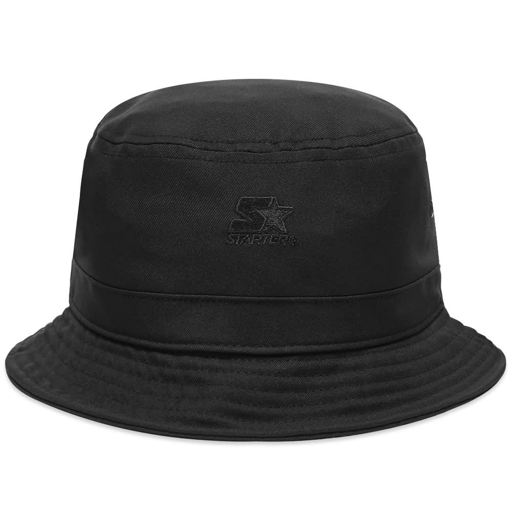 Marcelo Burlon Cross Logo Bucket Hat Black END 