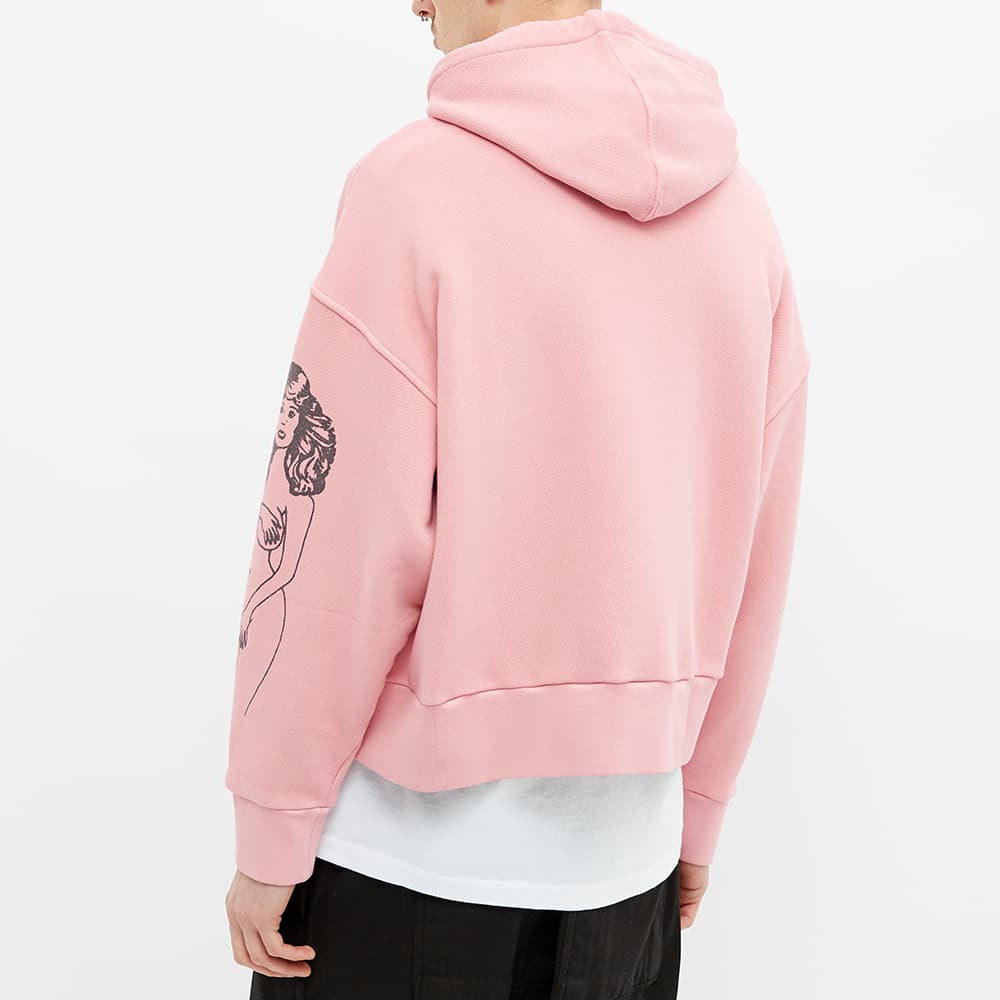 Palm Angels Exotic Club Popover Hoody Pink | END. (US)