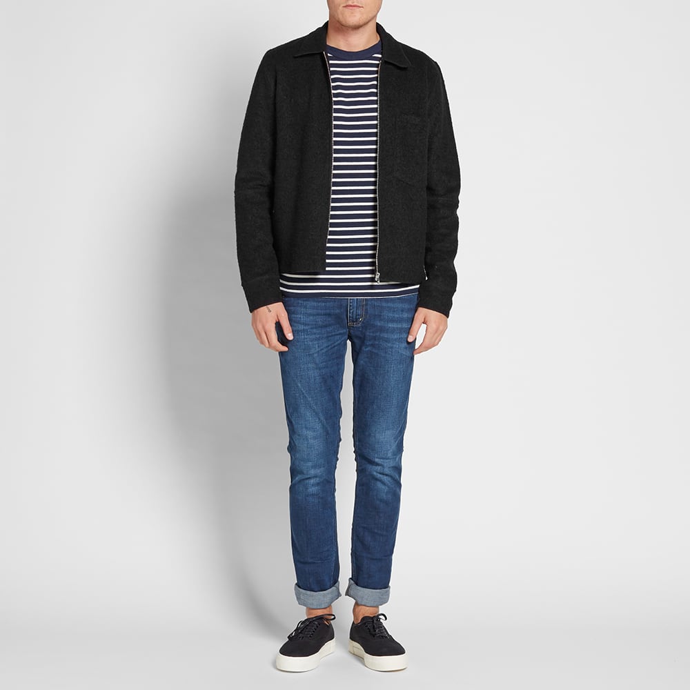 our legacy raw edge blouson