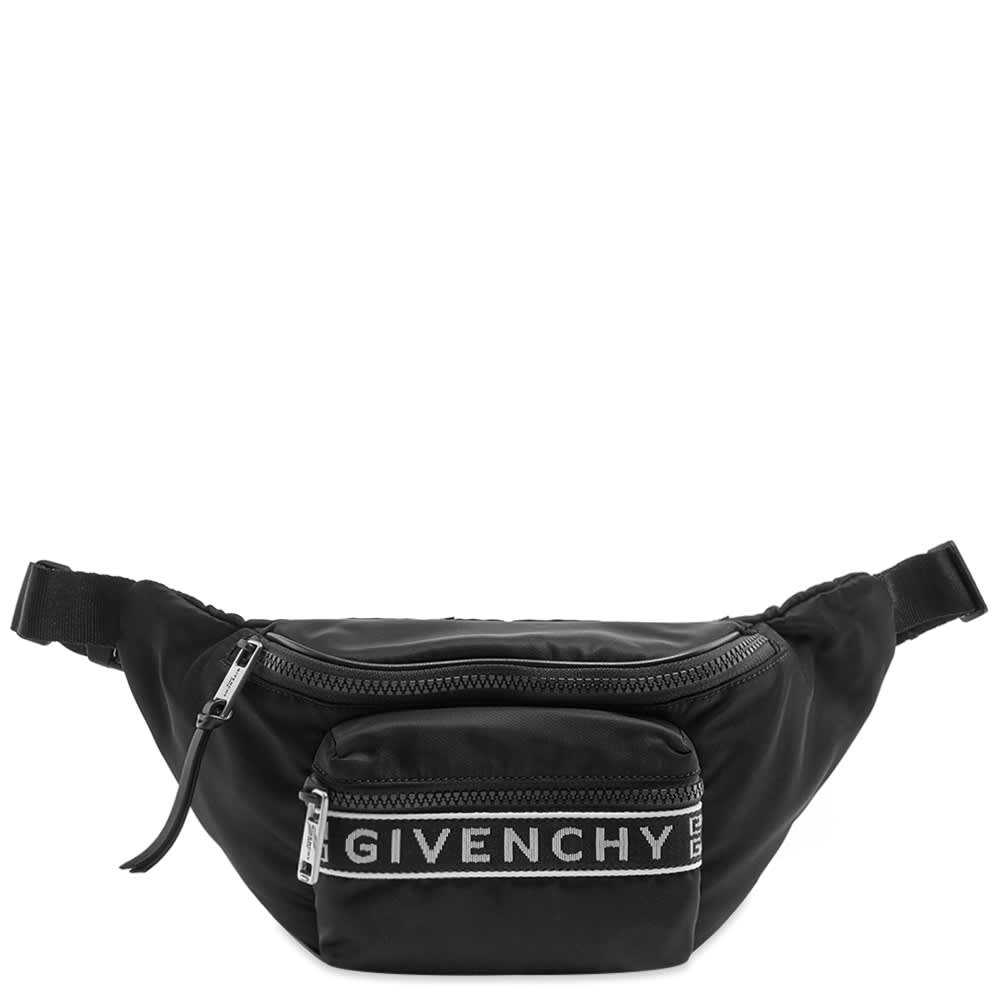 Get Wallpaper Givenchy Logo Taping Waist Bag Black White End For iPhone Free