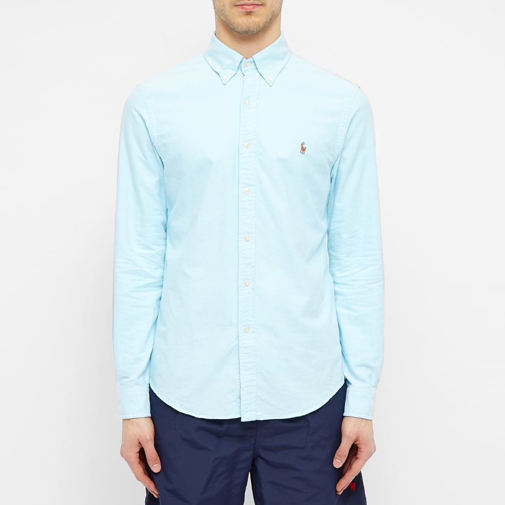 ralph lauren aegean blue shirt