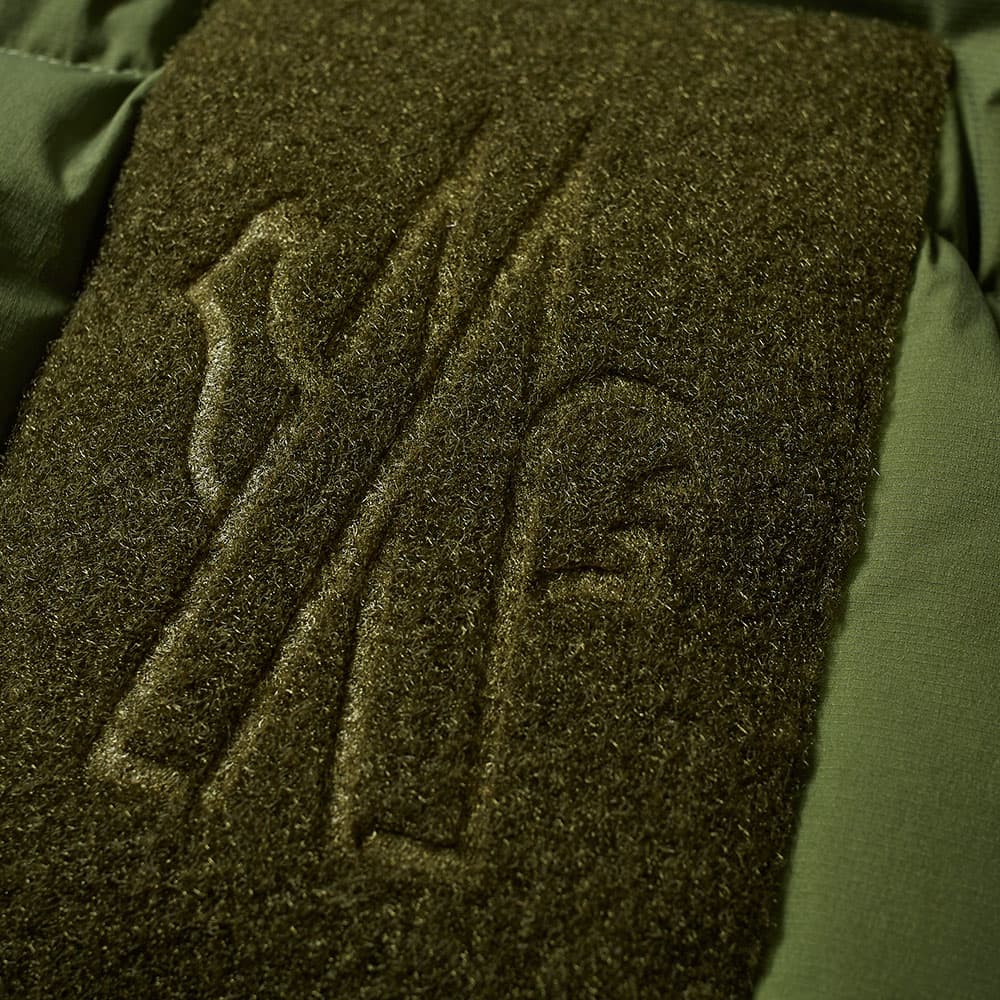 Moncler Grenoble Wiese Military Down Ski Jacket Military Green END. (US)