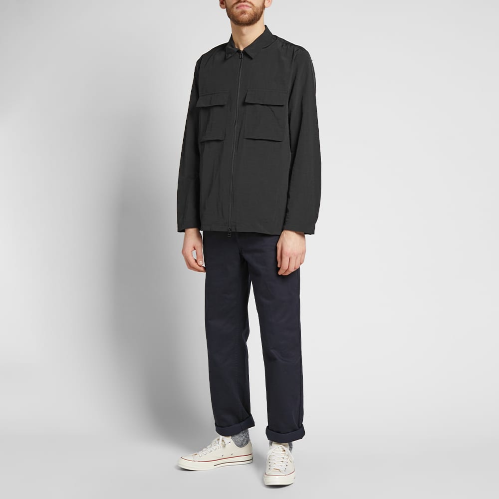 norse projects zip shirt