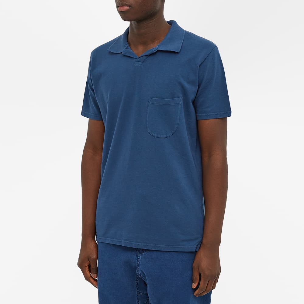 stone island avio blue sweatshirt