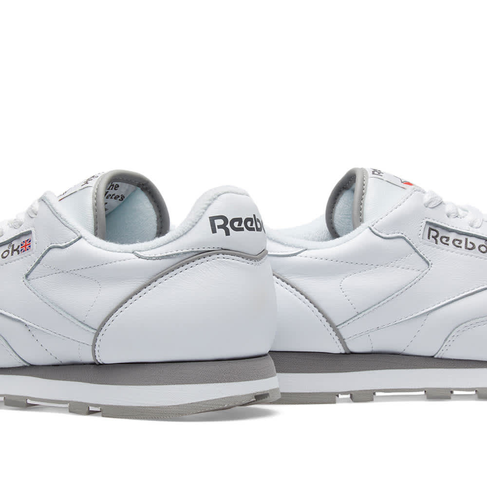 Reebok Classic Leather Archive Pack White, Carbon, Red & Grey END. (TW)