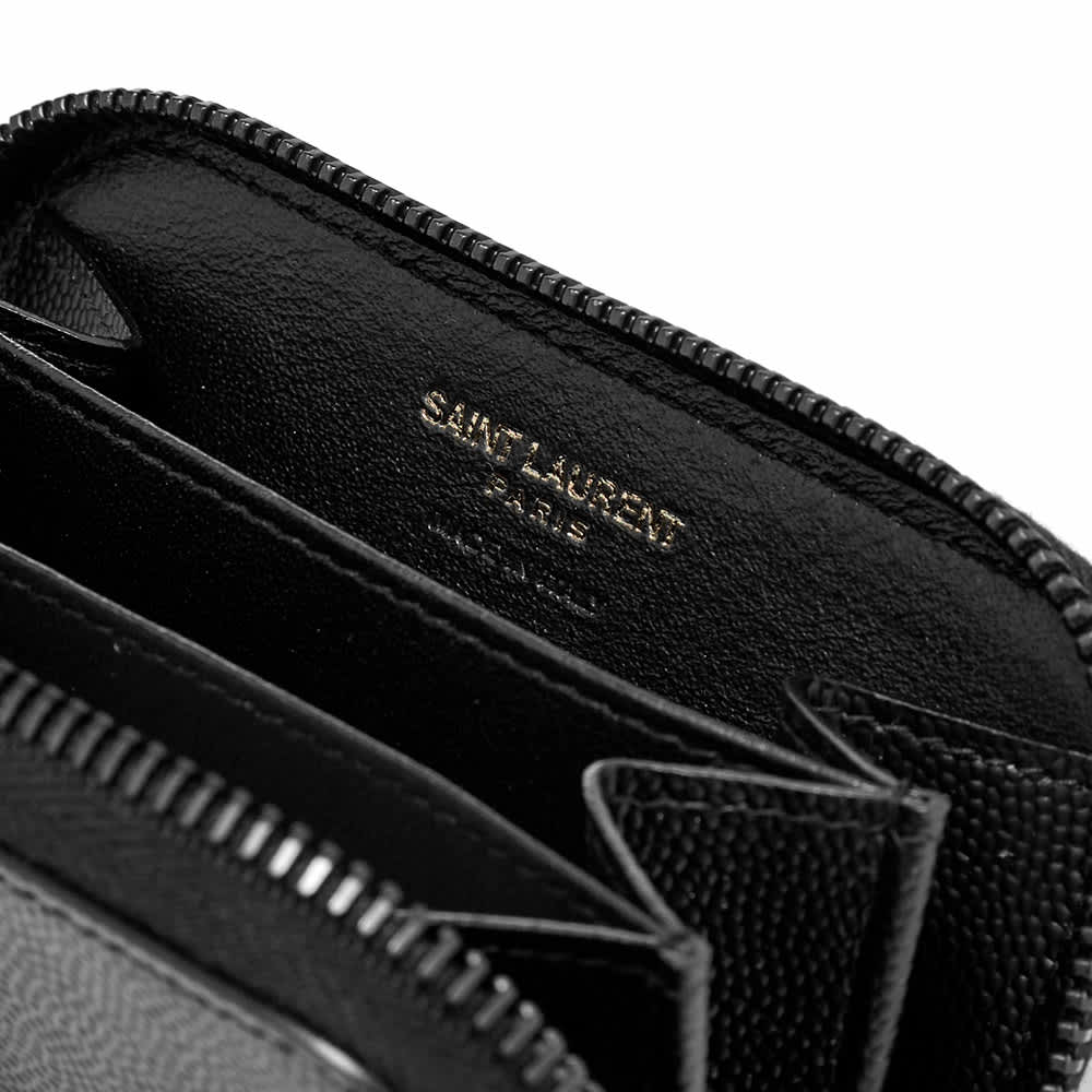 ysl metallic wallet
