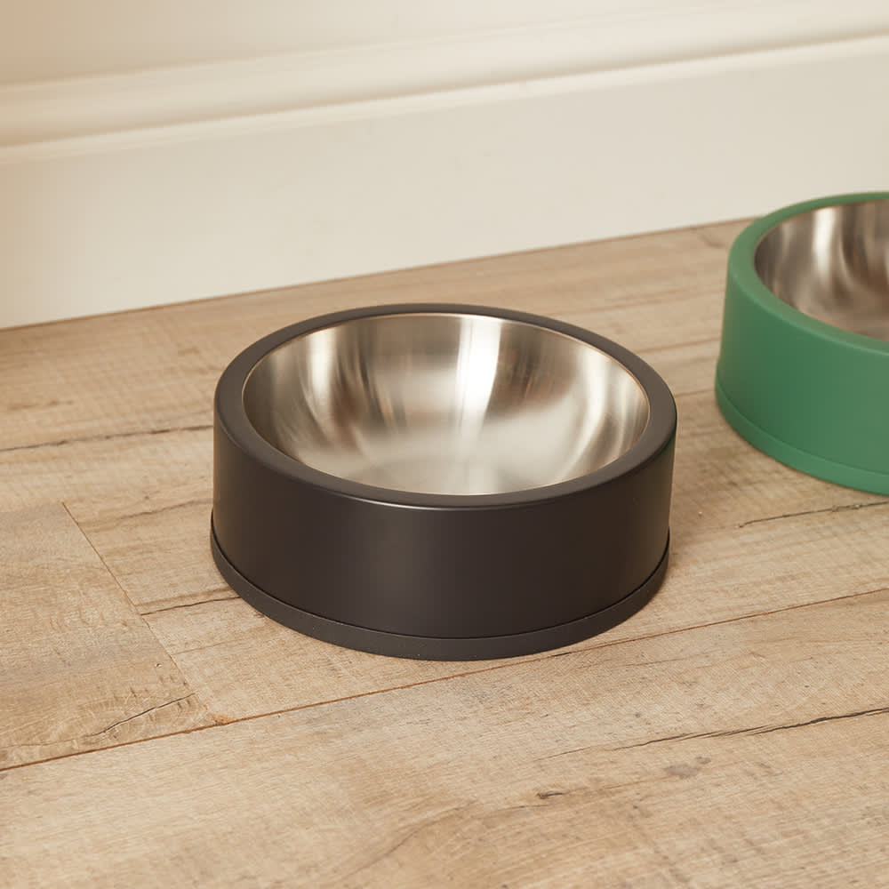 Wild One Dog Bowl Black END. (Global)