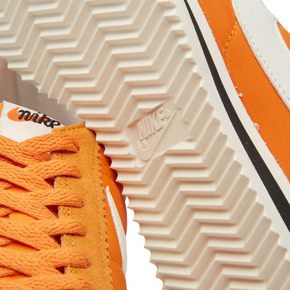 nike cortez classic nylon orange