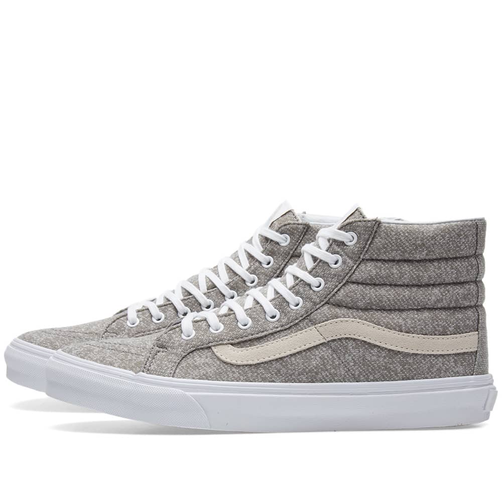 vans sk8 hi slim true white
