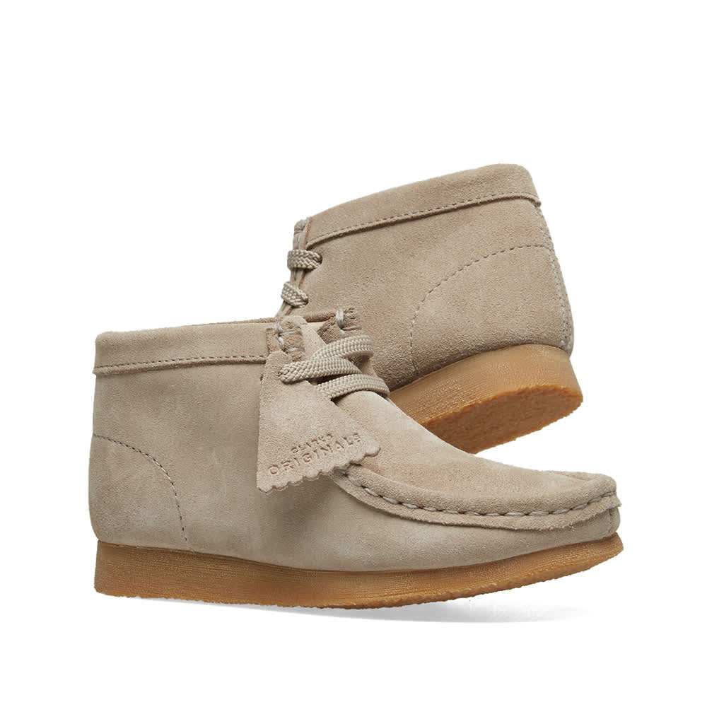 Clarks Originals Children's Wallabee Boot Sand Suede END. (HK)