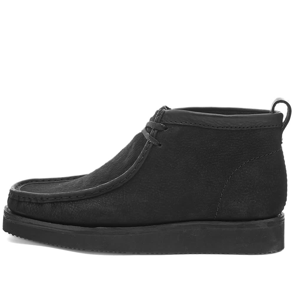 clarks wallabee light blue combi