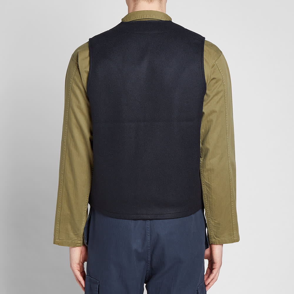 Filson Mackinaw Wool Gilet Navy END. (BE)