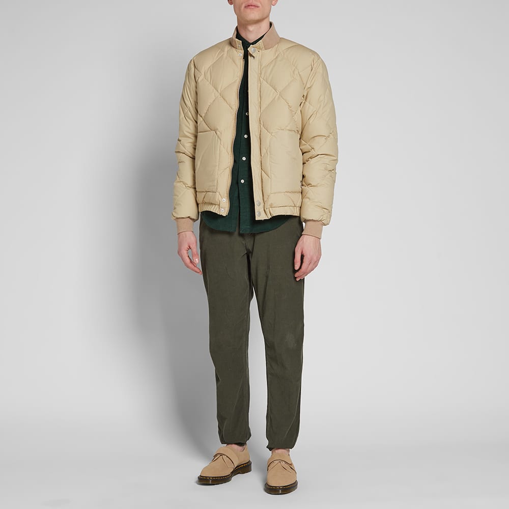 Nigel Cabourn x Peak Performance Short Down Jacket Mountain Stone END