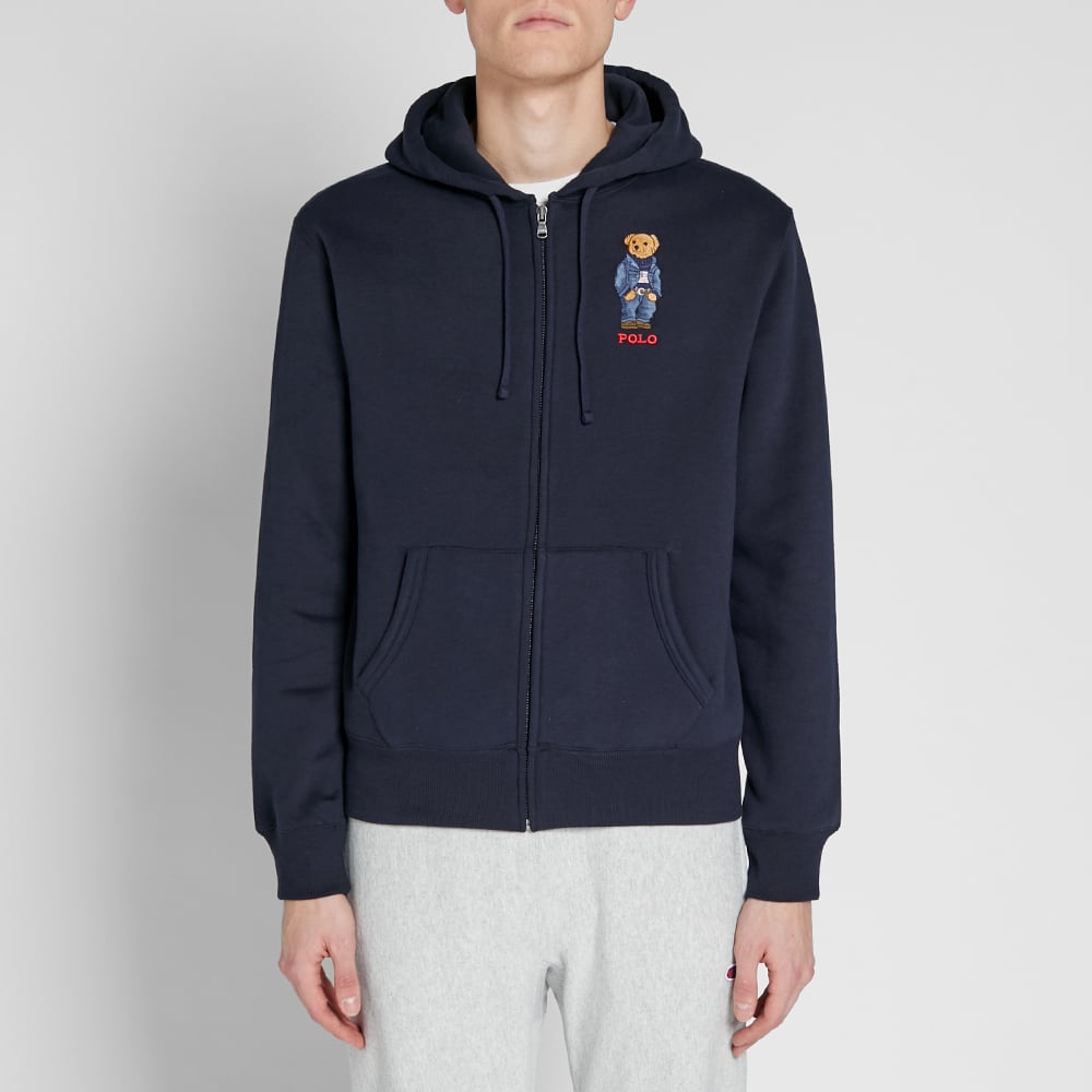 polo pullover hoodie men's