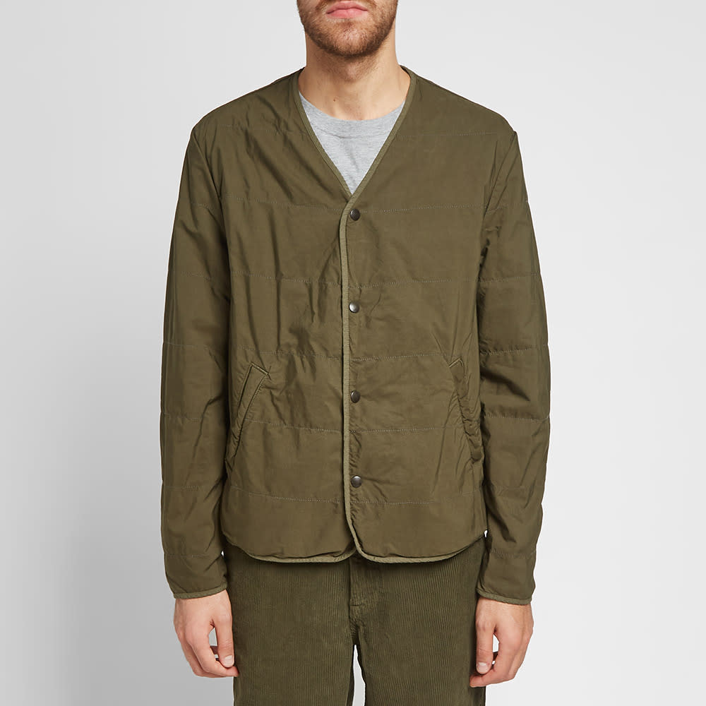 Save Khaki Quilted Liner Jacket Olive END.