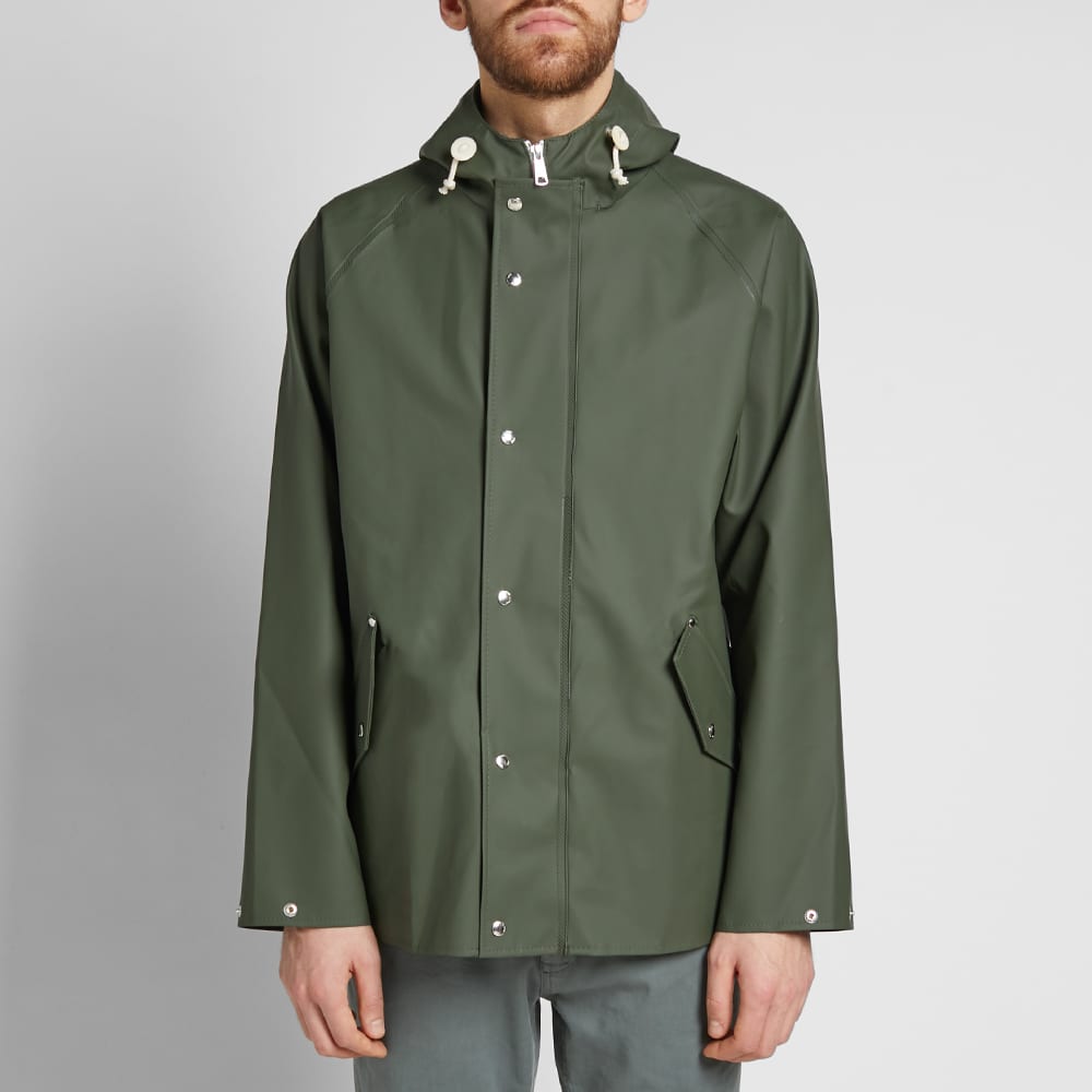 Norse Projects x Elka Anker Rain Jacket Ivy Green END. (US)