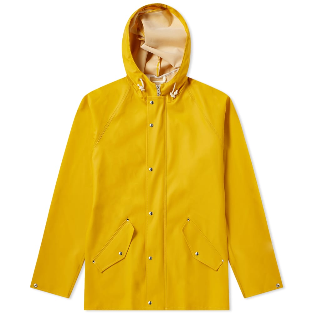 Norse Projects x Elka Anker Rain Jacket Mustard Yellow END.