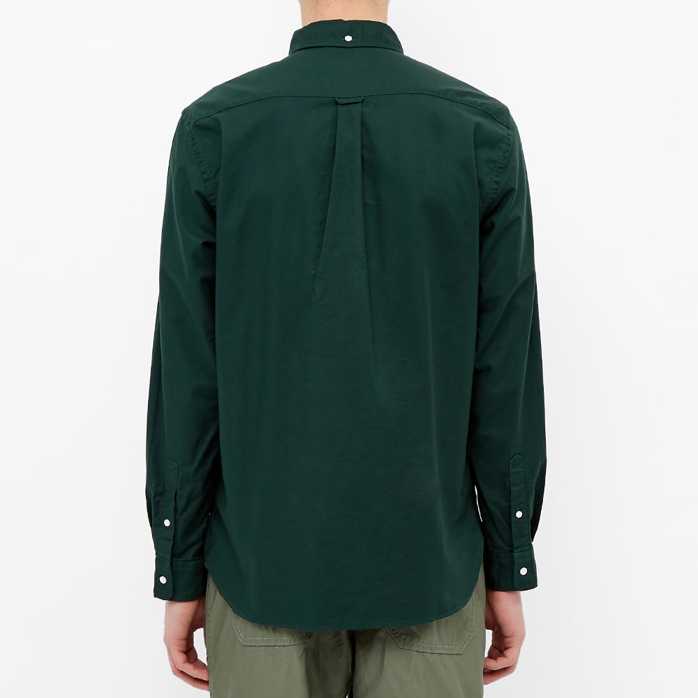 Beams Plus Button Down Oxford Shirt Green END.