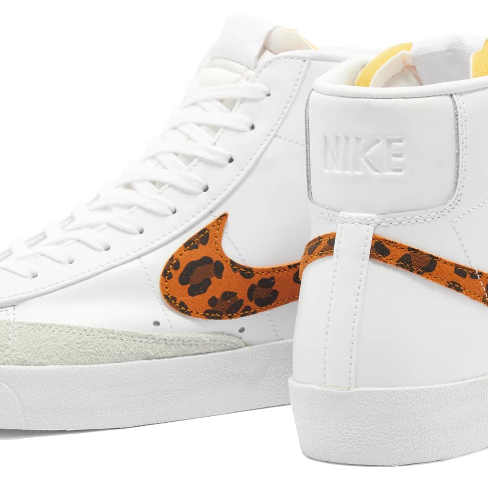 blazers nike leopard