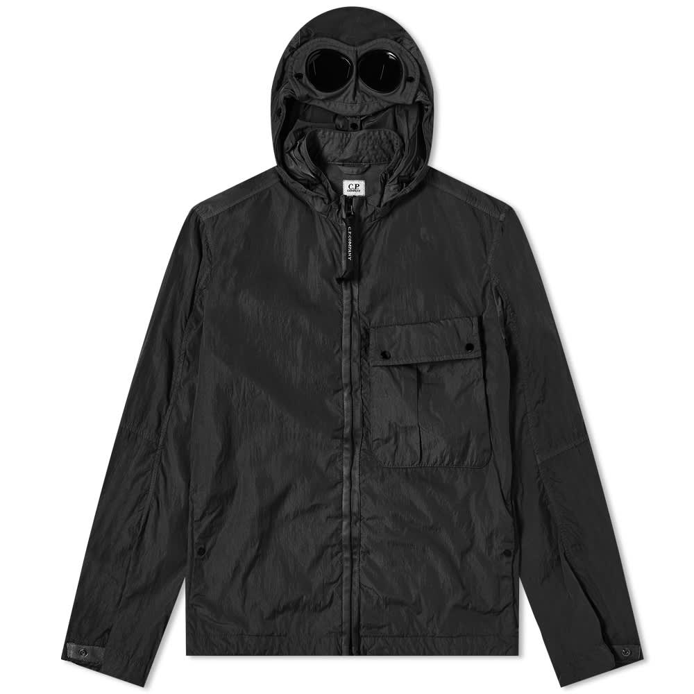 cp company chrome goggle overshirt