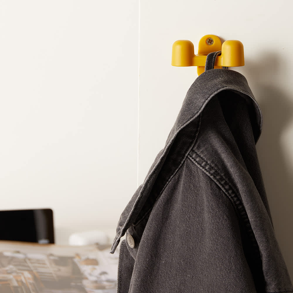 Michael Marriott Ernö Wall Hook Yellow END. (US)