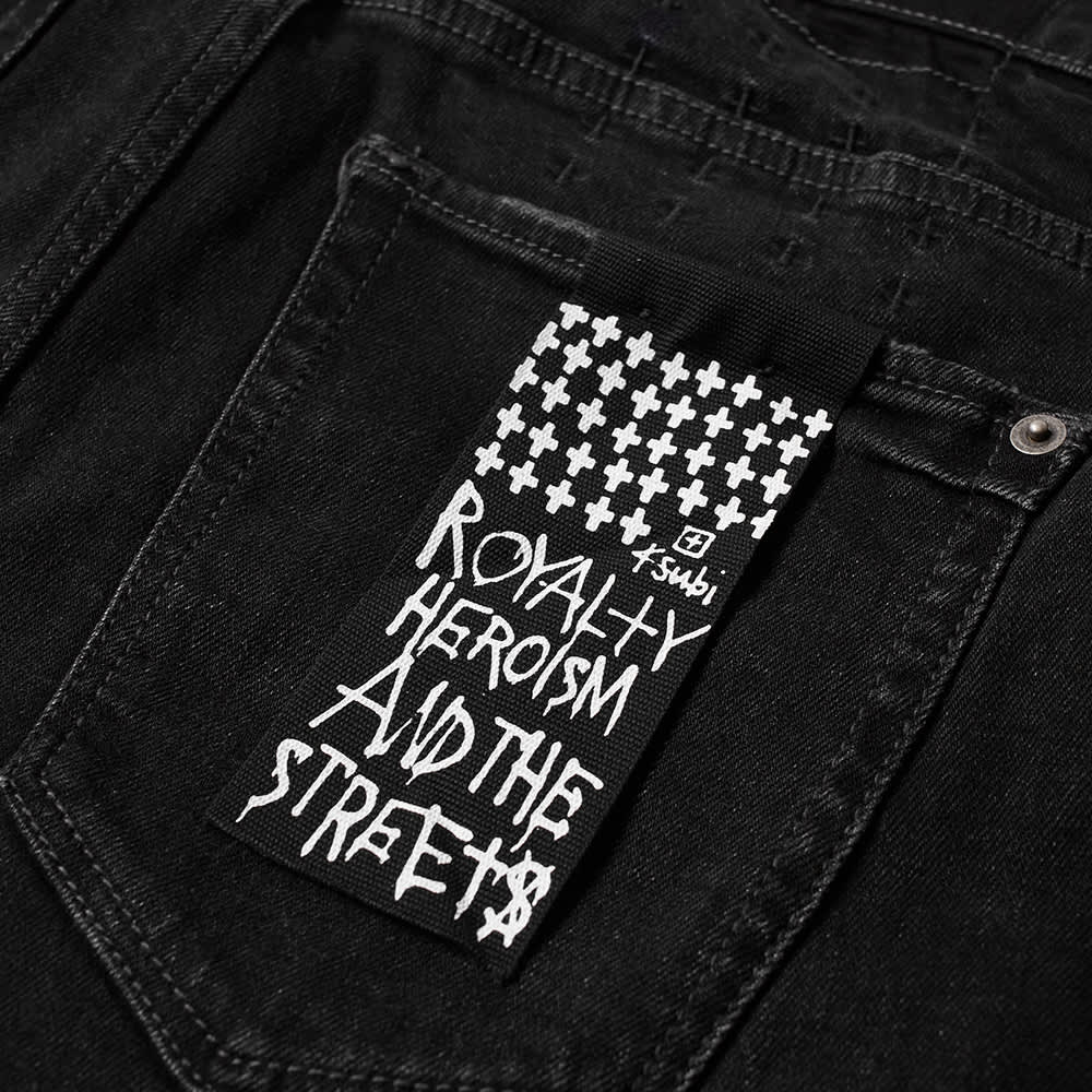 Ksubi Van Winkle Trashed Jean Black 