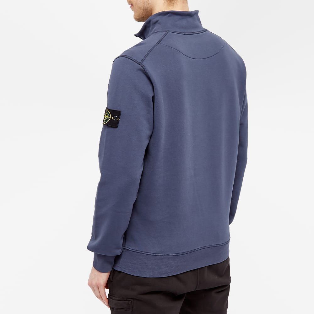 stone island avio blue sweatshirt