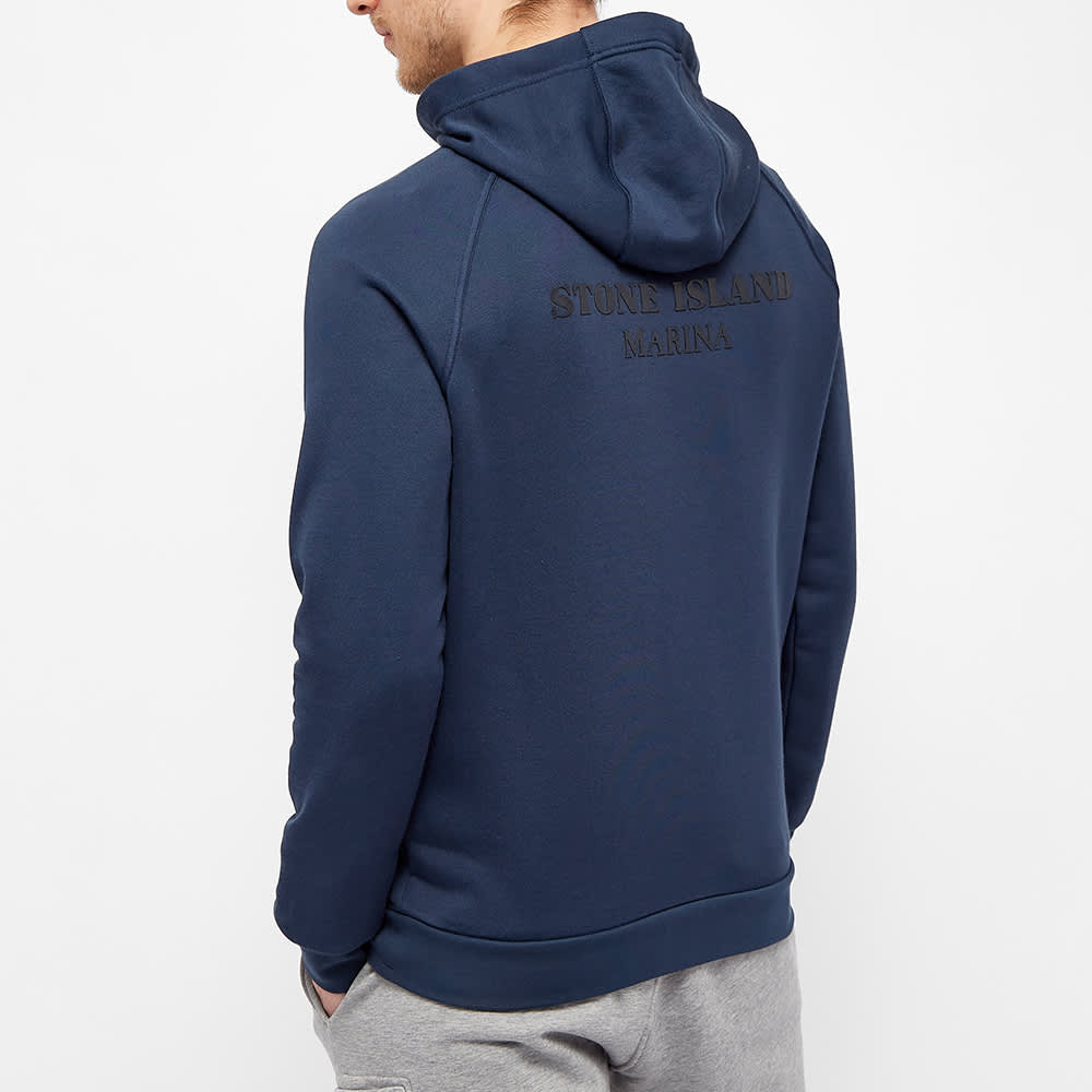 stone island avio blue sweatshirt