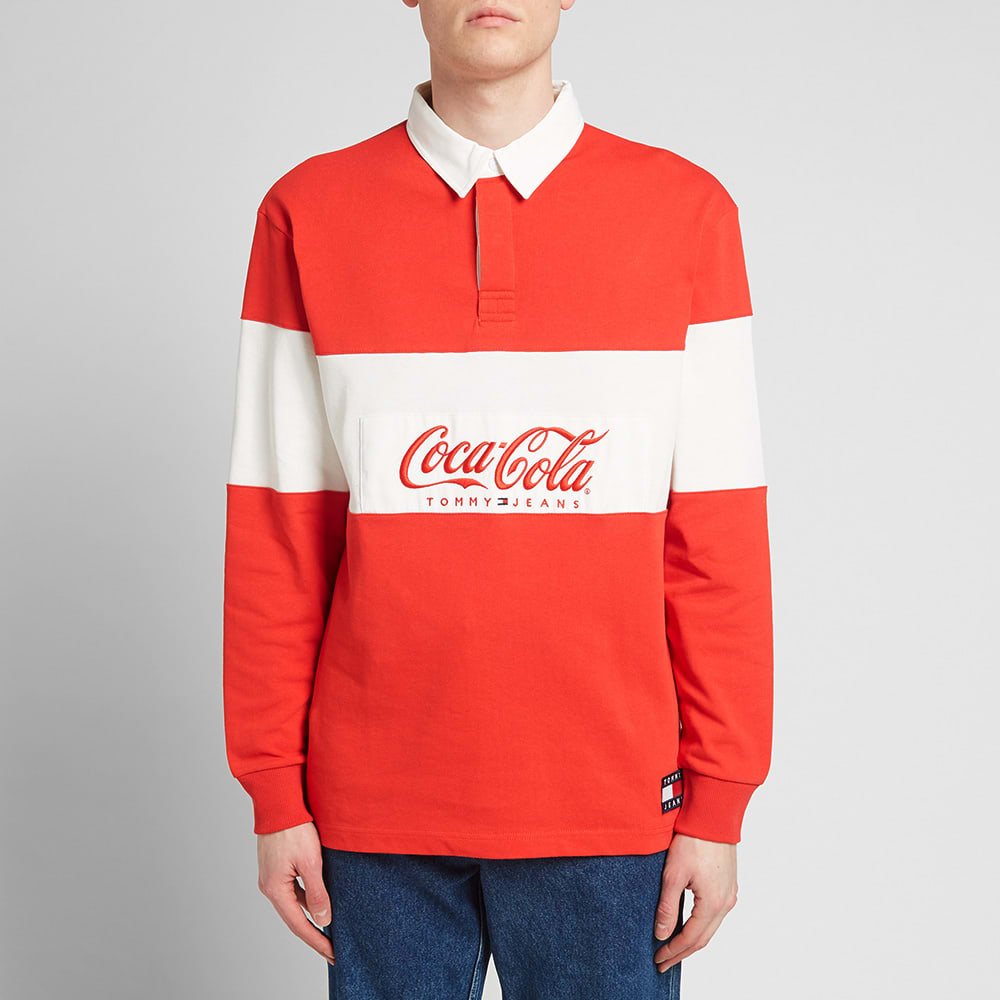 Tommy jeans coca cola shirt clearance