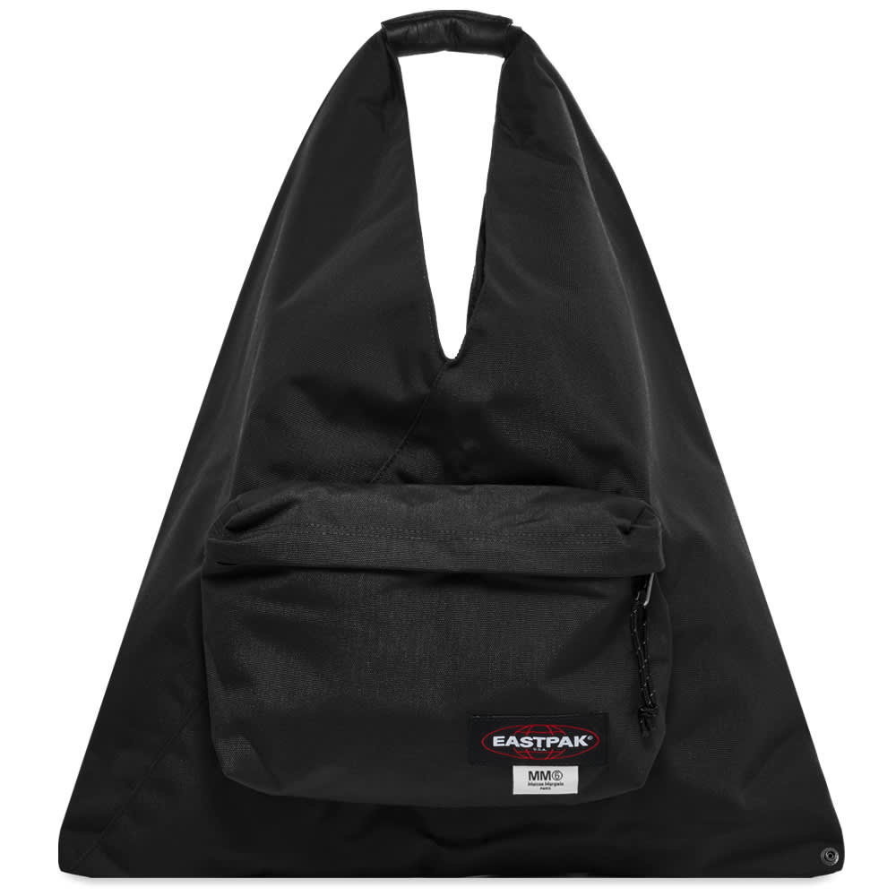 Maison Margiela MM6 Dripping Eastpak Tote Bag Black END. (CN)