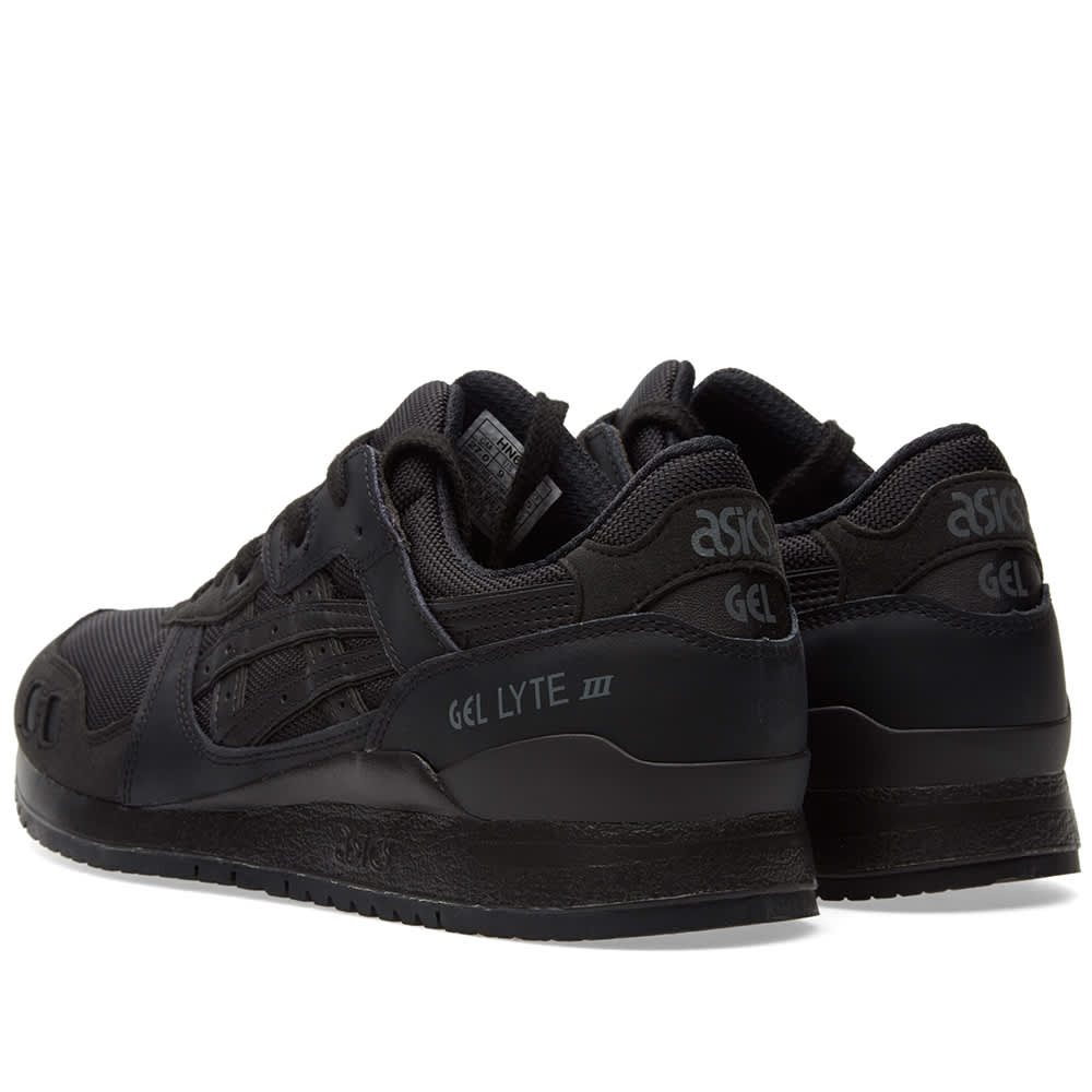 asics gel lyte iii triple black
